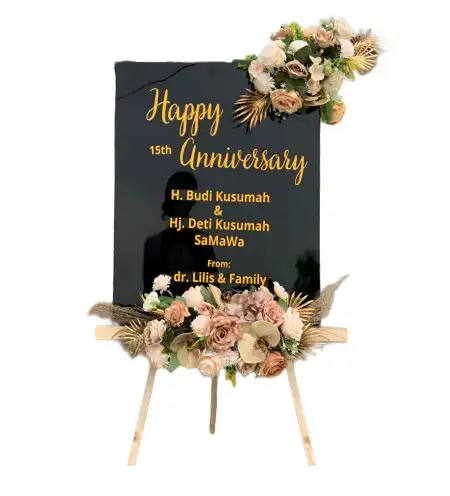 Papan Bunga Akrilik Janti